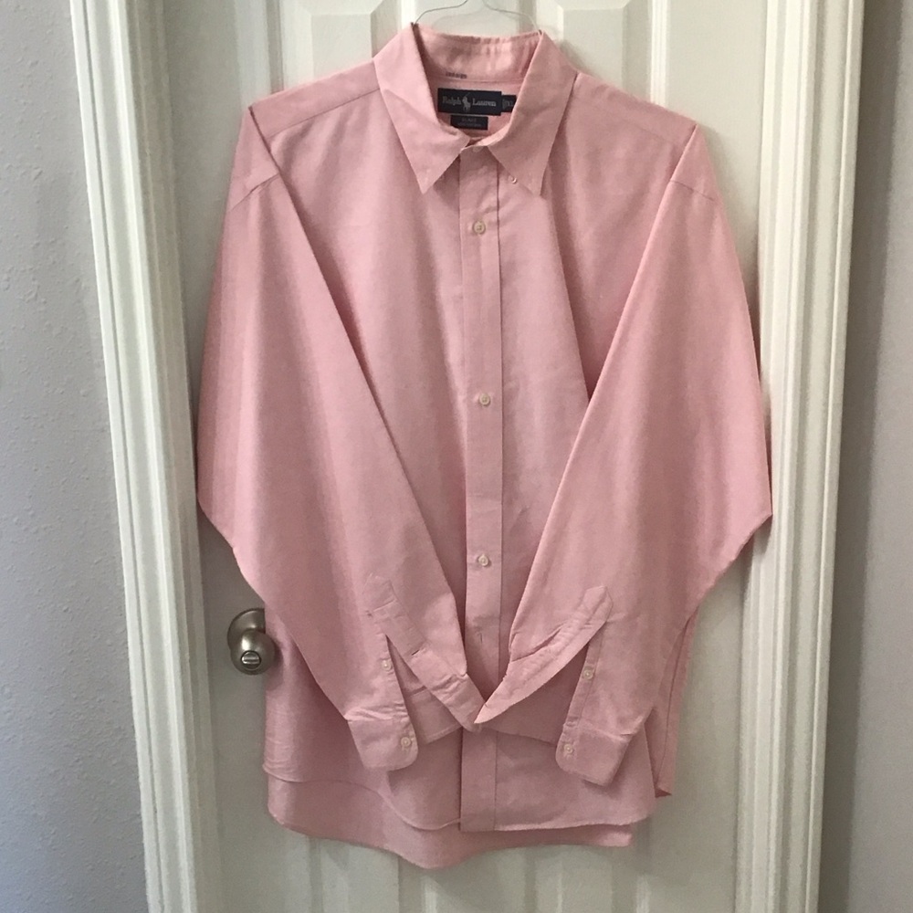 Polo by Ralph Lauren Light Pink Dress Shirt